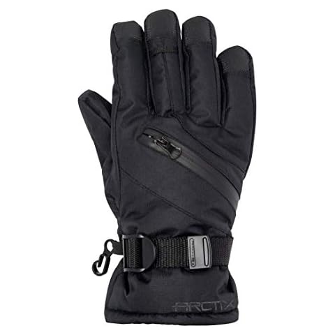 Arctix Women's Insulated Downhill Gloves, Black, Medium Cover