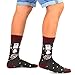 TeeHee Men's Fun and Fashion Crew Socks 10-Pair (Galaxy)