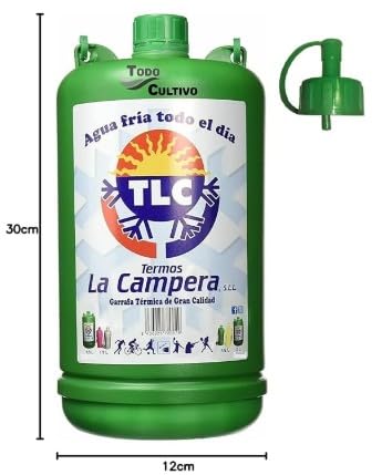 La Campera izoterma kanister 2 litry z pojemnikiem. Kanister termiczny i izolowany plastik. Zimna woda przez cały dzień