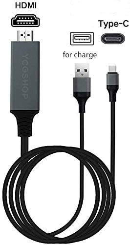Hdmi Cable for Android Phone to TV, YCGSHOP Type-C to HDMI Converter Cable