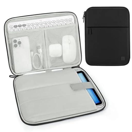 Dadanism 9-11 Pulgadas Funda Bolsa Protectora Acolchada para iPad A16 11", iPad Air/Pro 11", i-Pad 10.ª Gen/Air 5/4 10,9", i-Pad 9/8/7.ª Gen 10,2", Galaxy Tab A9+ 11"/S10 Lite, Tab M11 11", Negro | Ya disponible en tu tienda friki favorita! En mundofriki.es!