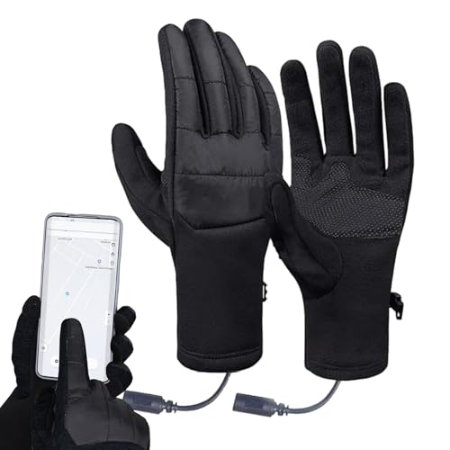 Gants chauffants électriques USB contre le froid aux mains en randonnée