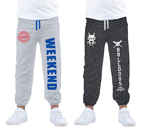 Image of KYDA KIDS Boy's Regular Fit Mid Rise Cotton Track Pant