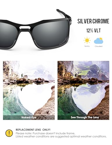 Image of BLAZERBUCK Polarized Replacement Lenses for Oakley Triggerman Sunglass OO9266