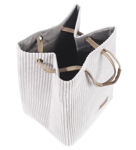 Image of OBSESSIONS Compact and Durable Foldable Laundry Basket ? Maximize Space with a Multi-Storage Design, Easy to Use and Travel-Friendly, Brown Color,Dimensions (W)30 x (L)35 x (H)51 cm