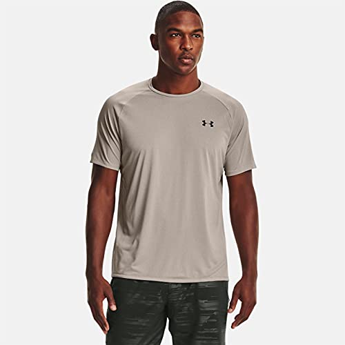 Image of Under Armour Men's Polyester Solid UA Tech 2.0 SS Short Sleeve Tee | 1326413-001