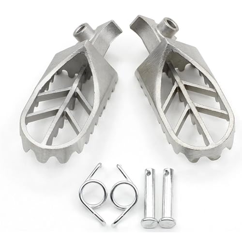 Repose-pieds moto en acier inoxydable haut de gamme pour CRF50 et Pit Bike