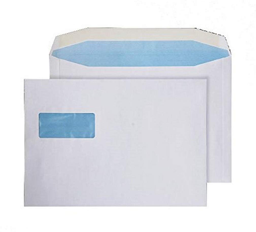 Blake Everyday White Window Gummed Mailer 229x324mm 100gsm Pack 250