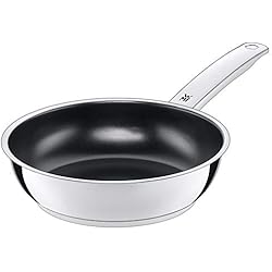 Sartenes Transtherm WMF Durado - Sartén 20 cm Diámetro con Antiadherente Cerámico, de Acero Inoxidable Cromargan, Apto para Horno