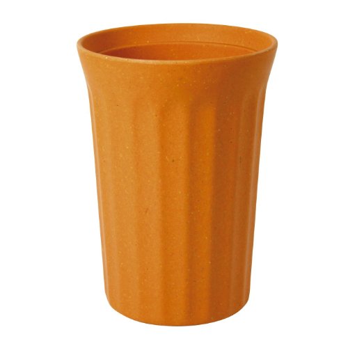 Ambiance Nature 510466 Porte Ustensiles en Fibre de Bambou Orange Cover