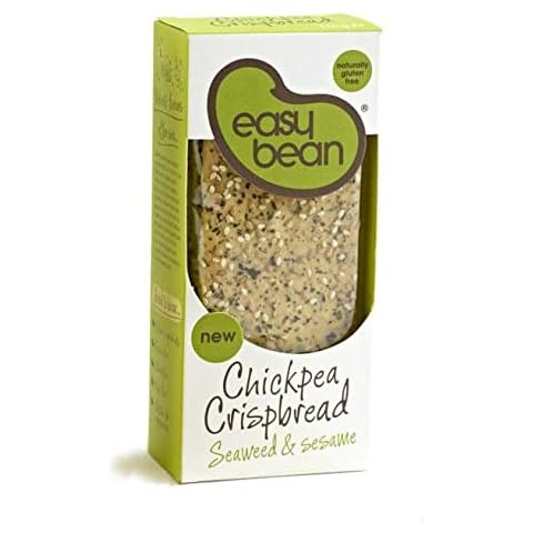Easy Bean Chickpea Crispbread - Seaweed & Sesame 110g Cover