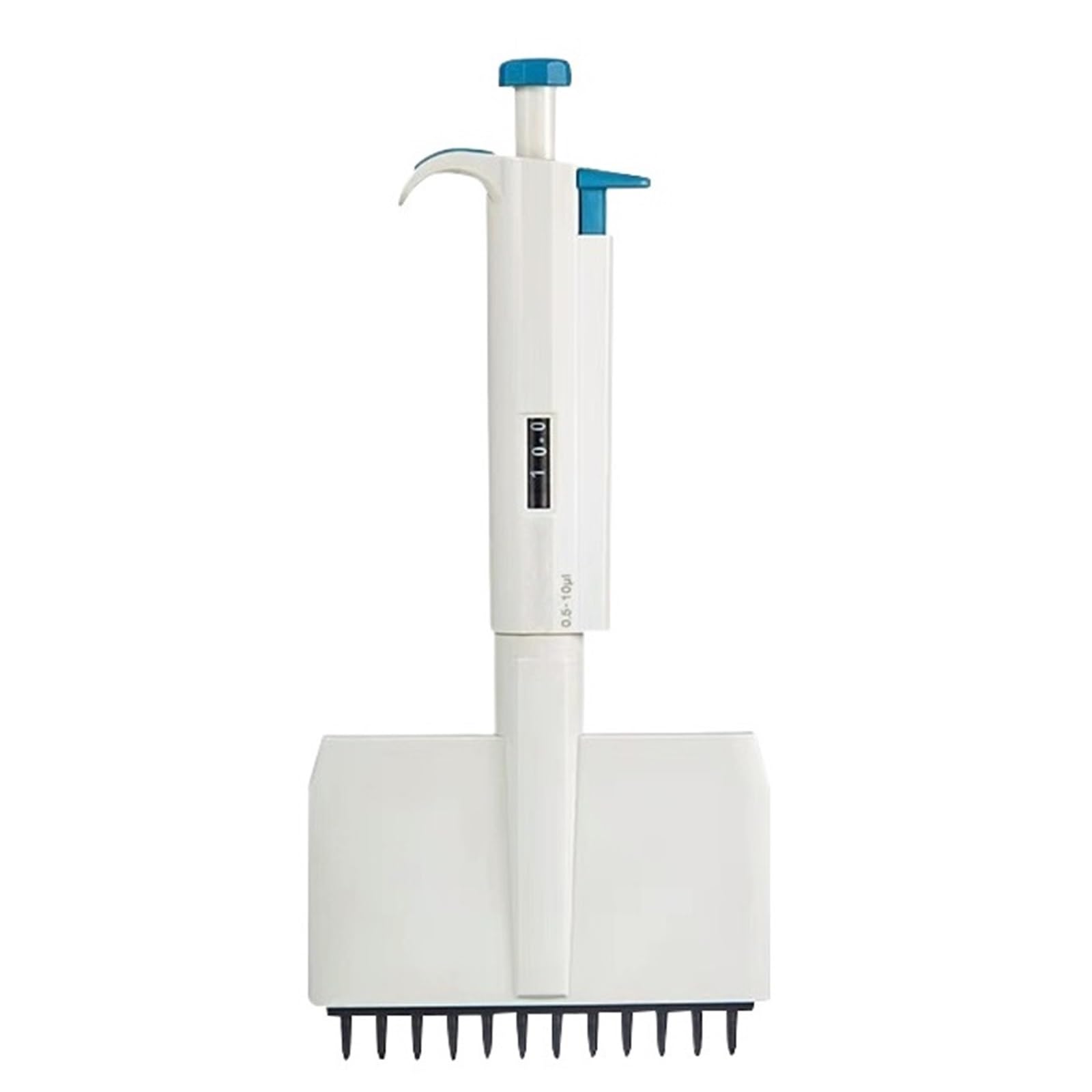 Pipeta Pipeta Multicanal De 8/12 Canales Micropipeta Ajustable Manualmente Laboratorio para laboratorio(50-300ul 8 lanes)