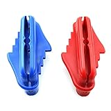 BLLNDX Woodworking Multi-function Scriber 2PCS Blue and Red Center Scriber Line Scribers Marking...