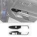 JeCar Carbon Fiber Window Switch Button Panel Trim Cover for Ford Mustang 2015-2023