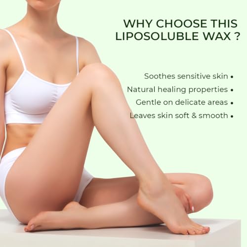 Image of Aloevera Liposoluble Wax, 800g, with FREE Pre Wax Gel 50ml & Post Wax Oil, 50ml