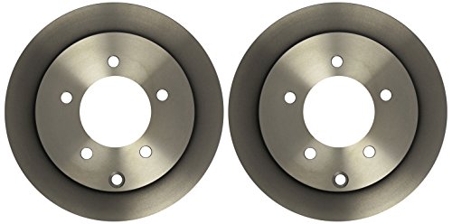 Jeu de disques de frein arrière TRW DF4973 plein 262mm - Mitsubishi