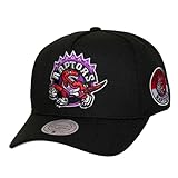 Mitchell & Ness NBA Double Clutch Pro Snapback Cap Toronto Raptors Black
