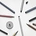 elago® Stylus [Hexa][Jean Indigo] - [Premium Aluminum ][Classic Pencil Shape][ Replaceable Extra Tip Included] - for iPad, iPad Pro, iPad Mini and iPhone