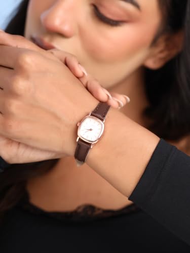 Image of Retro Hues Analog Wrist Watch for Women