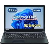【整備済み品】富士通 ノートPC A577 /15.6型/第7世代 i3-7130U/Win11 Pro/MS Office H&B 2019 /WEBカメラ/wajunのWIFI/Bluetooth/DVD/4GB/128GB SSD