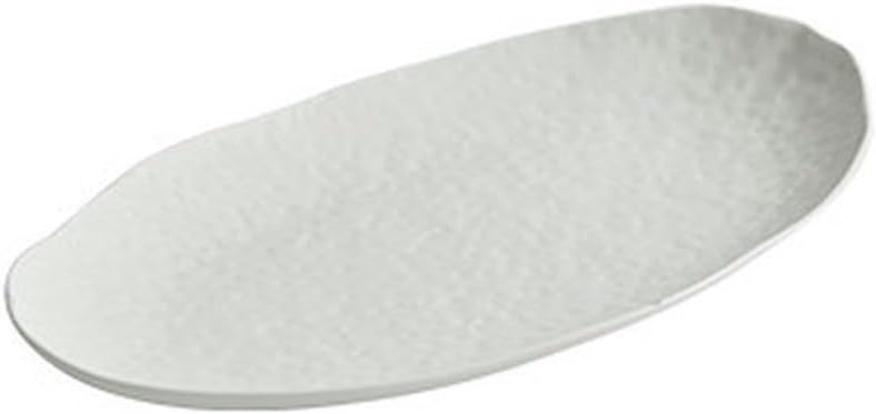 Ceramic oval large Big Dipper fish plate household exquisite personalized tableware -6 inches