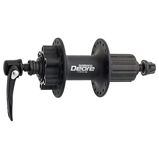 SHIMANO Deore FH-M525A 36h 10-Speed 6-Bolt Disc Rear Hub Black