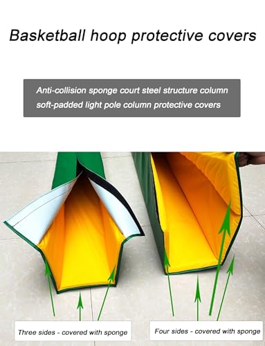 Coussin de sécurité pour poteaux de basket pour éviter les blessures - 4