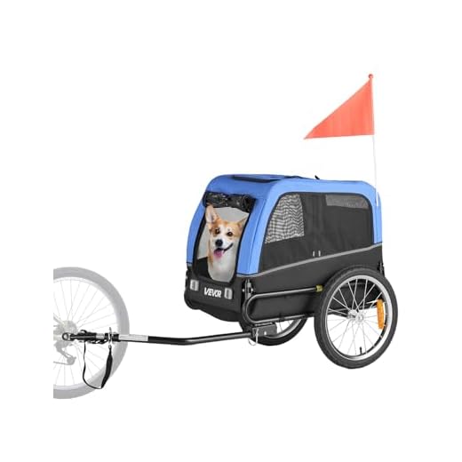 VEVOR Hundeanhänger für kleine Hunde