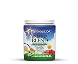 Sunwarrior - Warrior Blend, Raw, Plant-Based Protein, Vanilla, 20 Servings (1.1 lbs)