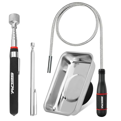 4-Piece Magnetic Pickup Tools Kit