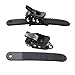 UIAHNE Snowboard Accessories 2 Buckles and 2 Straps for Snowboard Strap-on Toe Tongue Fixation System 1 Set