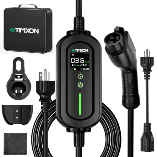 Addendum - Nissan LEAF Vehicle Sound for Pedestrians (VSP) 2020 5 16A Portable Level 1&2 EV Charger-ETL Certified,110V-240V Car Charger
