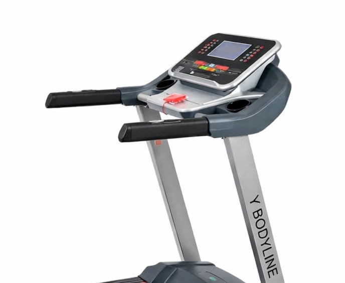 Image of Motorised Treadmill 150kg Weight capicity for Home Gym, Electric Running Machine with Digital Display, 6.5 hp Motor, 18km /h top Speed, Air Cushion Layer (1 Year Warranty) (T450)