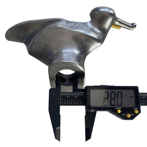 Image of 28mm Straight Bore Tire Changer Duck Head, Metal Replacement Head
