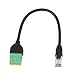 Produktbild VBESTLIFE RJ45 Stecker Kabel, auf 8 Pin Feder Adapter Terminal Block Screw Terminal Adapter
