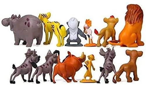 The Lion King Mini Figurines Toy Animal Figure Characters Toys 12 Lion Guard Figures Cake Decoration Party Supplies #TOP2