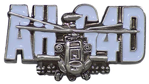 AH64D APACHE LAPEL PIN OR HAT PIN - Size 1-1/4