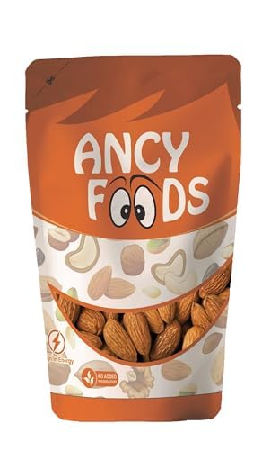 Image of Ancy Foods Premium Dry Fruits (California Almonds /Badam), 250 g (Pack of 3)