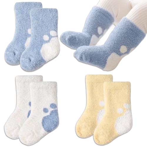 3 Paar Kuschelsocken Kinder Mädchen Wollsocken Kinder Socken...