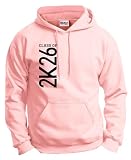 ThisWear Graduation Clothes 2026 Grad Party Outfit 2026 Graduation Gifts Class of 2K26 Pullover Hoodie Sweatshirt Medium Light Pink