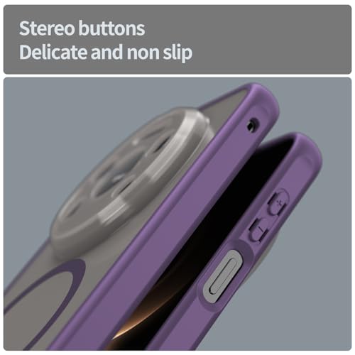 Image of Compatible with Huawei Mate 80 Pro Max Case Cover,Compatible with MagSafe,Anti-Fall,Compatible with Huawei Mate 80 Pro Max 5G SGT-AL10 Cell Protective Phone Case Purple