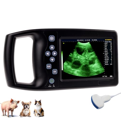 SUNBESTA Portable Dog Ultrasound Machine for Pregnancy,...
