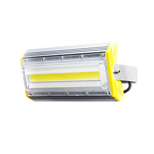 Foco LED luz para exteriores IP66 LED Linear COB 50 W Rendimiento 500 W con soporte 230 V LED verde