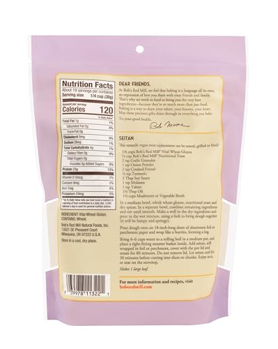 Bob's Red Mill Vital Wheat Gluten Flour, 20oz - image 2