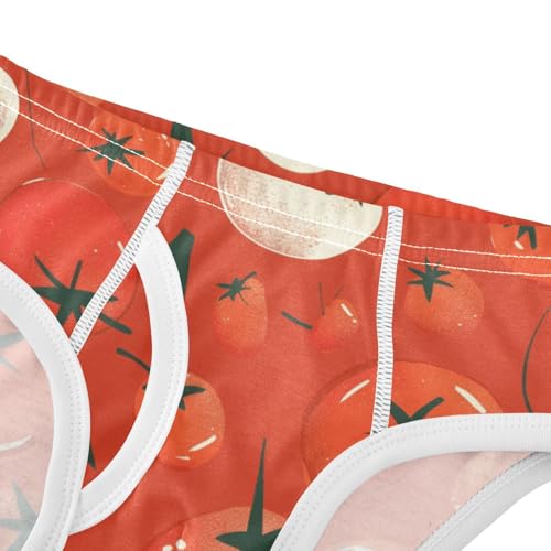KLL Seamless Tomatoes Vegetable Boys Toddler Soft Underwear Breathable Undies4