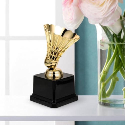 INOOMP 2 Peças Copos De Troféu De Prêmio De De Plástico Modelo De Troféu De De Badminton Troféu De C