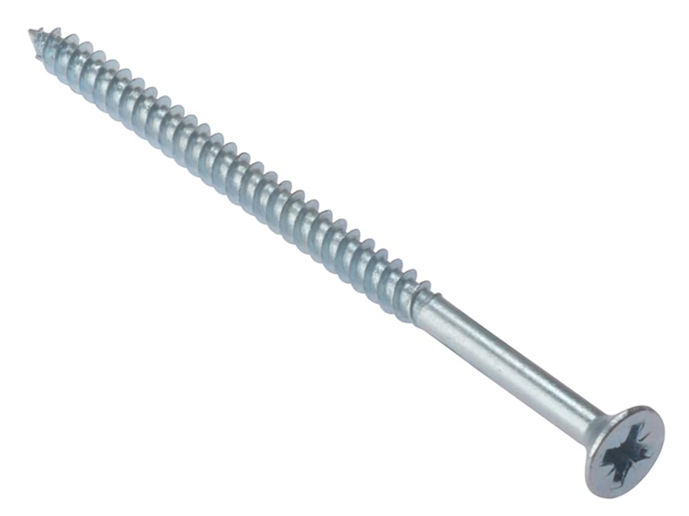 ForgeFix Drywall Screws Fine Thread | 4.2 x 75mm | Zinc Plated | Box 500