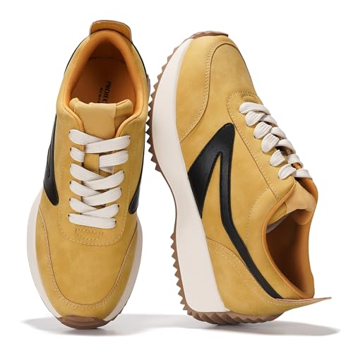 Image of Project Cloud Womens Sneakers - Memory Foam Insole and Lightweight Spring Shoes - Non-Slip Lace Up Trendy Shoes - Fashion Sneakers for Women 2026