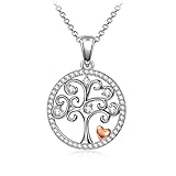 collana argento uomo prezzi 💜Dimensioni + confezione:💜la dimensione del ciondolo della collana donna argento è di 0,7 pollici, il peso del ciondolo è di 3,78 g e la lunghezza della collana è di 44 cm + 5 cm. Viene fornito con una scatola di imballaggio squisita, che può mantenere e conservare in modo sicuro ed efficace la collana.È anche la scelta migliore per i regali.