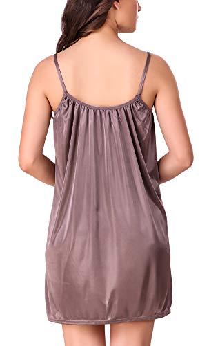 Image of Xs and Os Women's Satin Solid Above knee Baby Doll